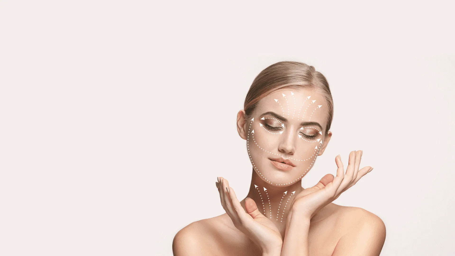 face lifting with marking