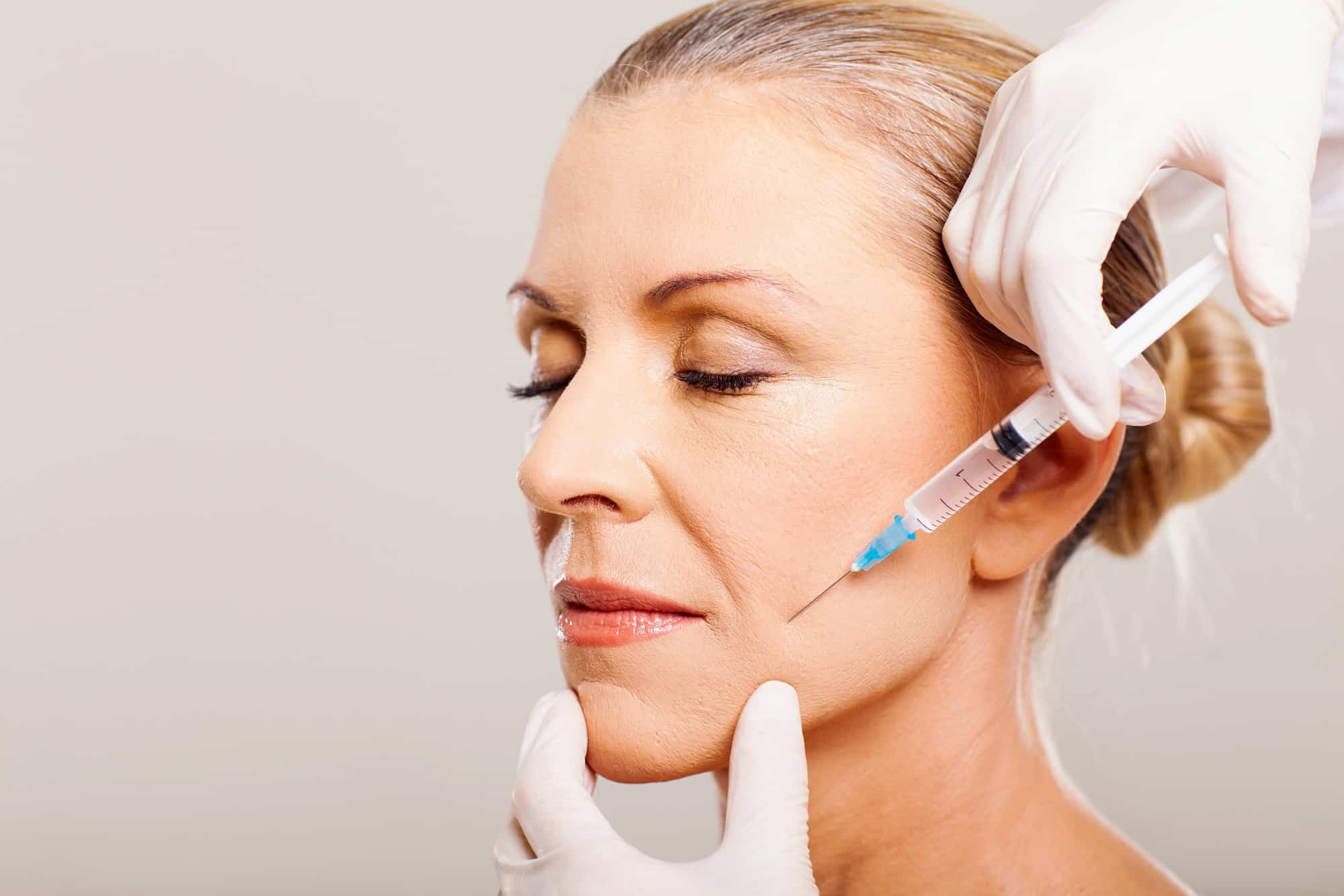 Woman recieving Face Lifting Injectable by EC Medical Group in Santee, CA