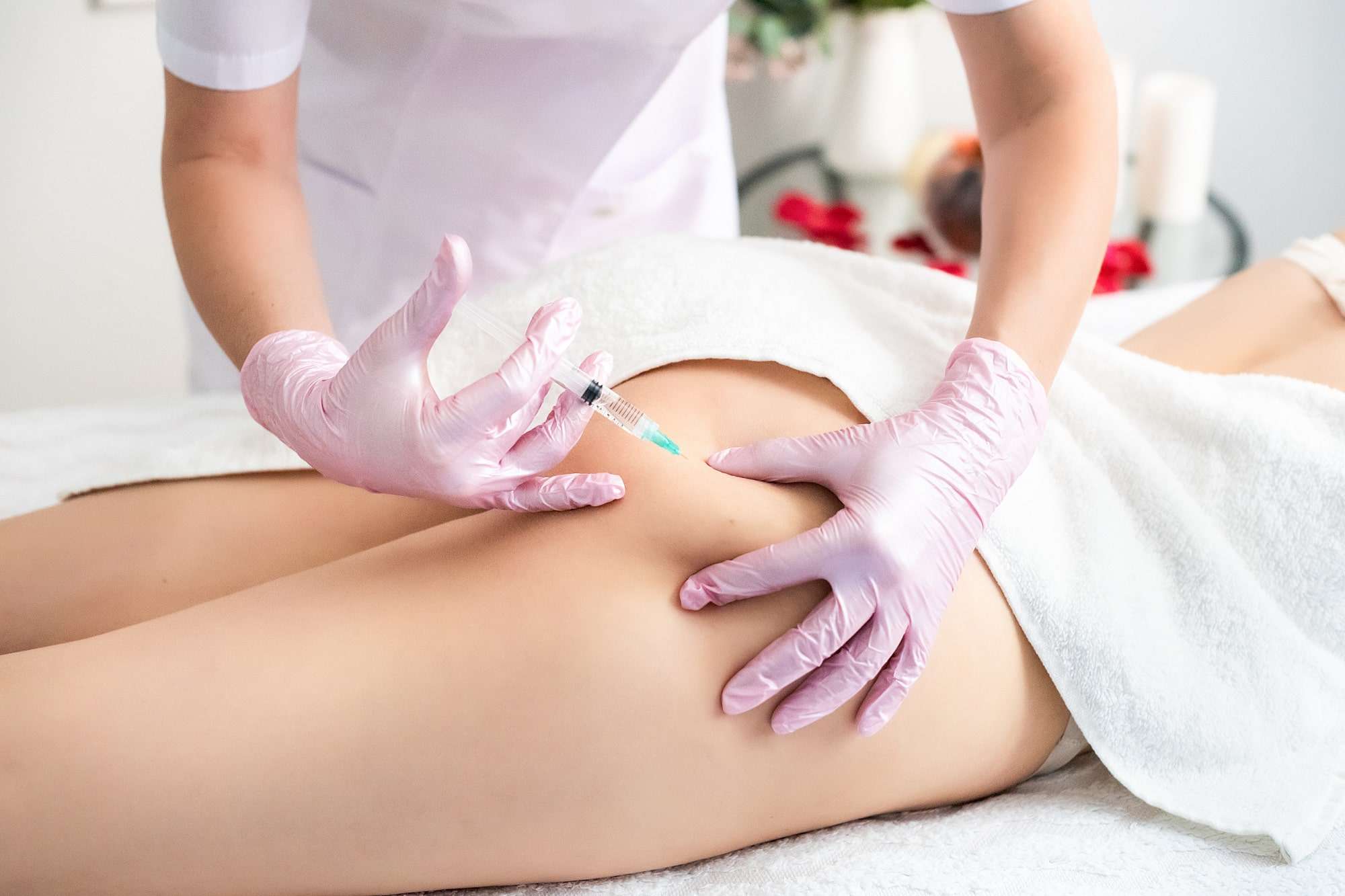 Patient Getting Vitamin Injections by Nurse in Santee, CA by EC Medical Group